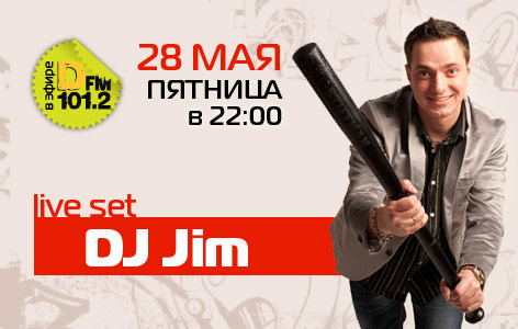 DJ JIM Live at Dfm Moscow 101,2