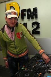 DJ JIM on DFM Moscow